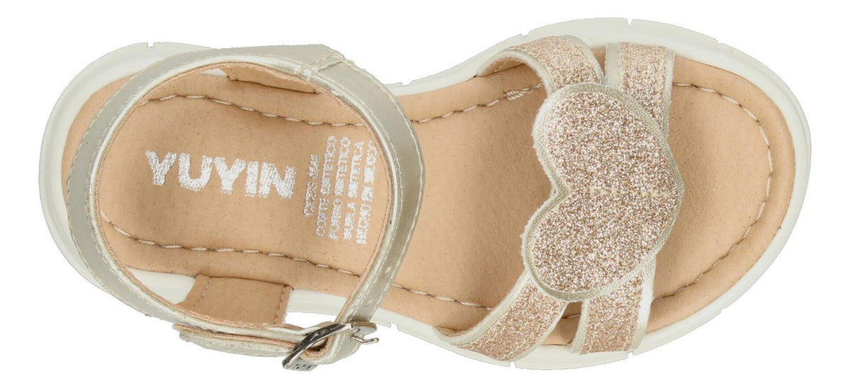 Sandalias Yuyin Dorado Para Niña [yuy492], foto 8 de 8