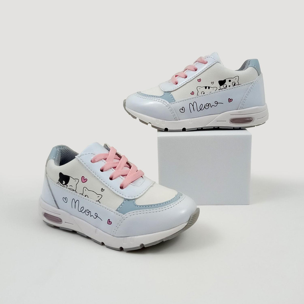Tenis Mini Burbujas Para Niña 30-207-500 Blanco [mnb222], foto 8 de 8