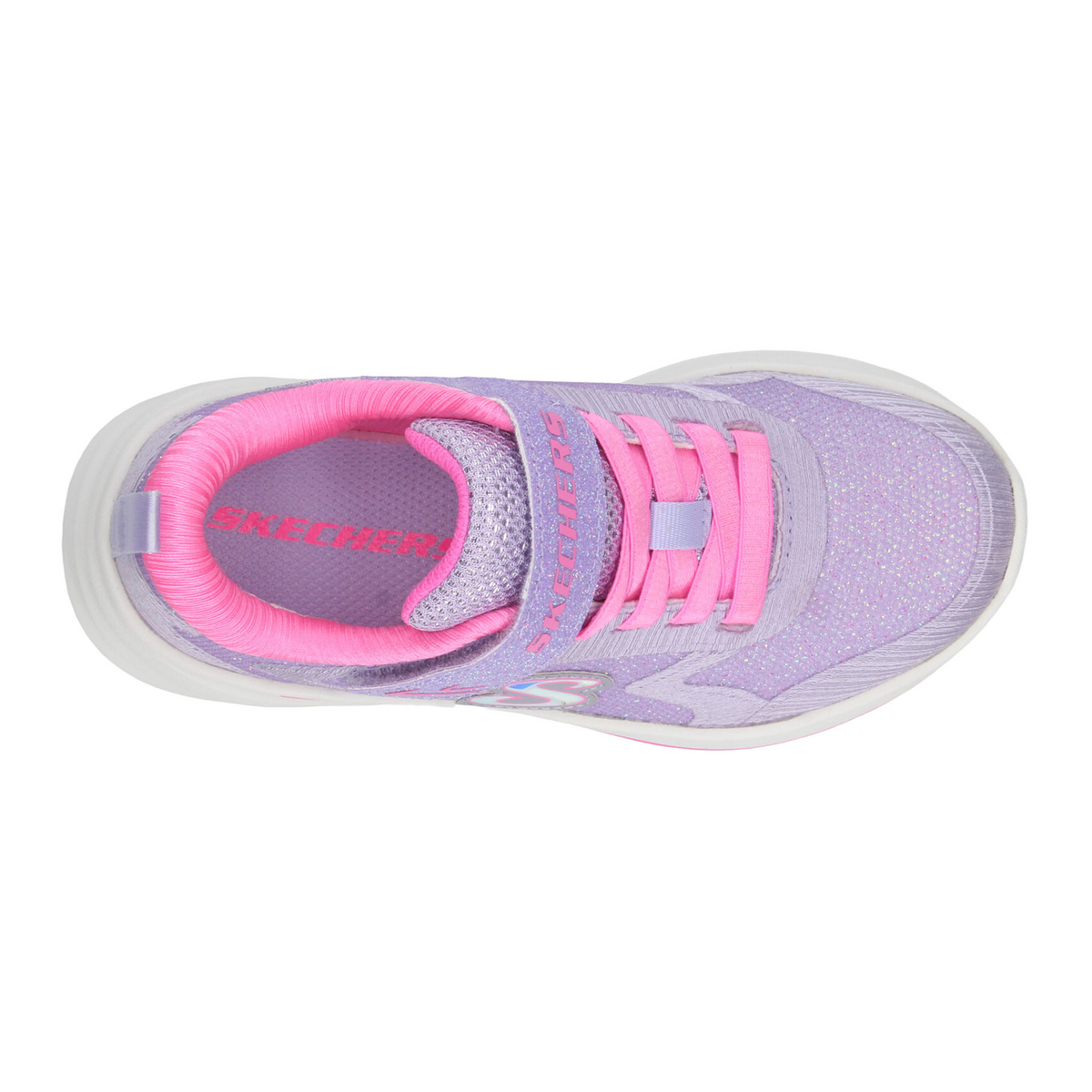 Tenis Skechers Wave 92 Niña Lavanda Deportivo Infantil T17-22, foto 8 de 10