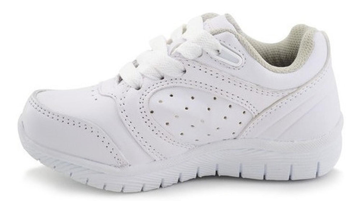 Zapato Escolar Coqueta Para Niño 154535-b Blanco [cta543], foto 3 de 7