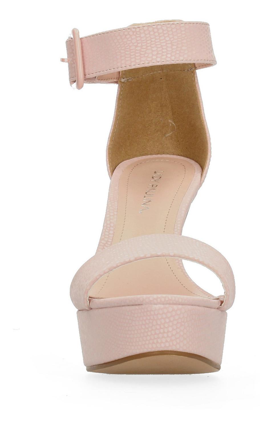 Sandalias De Fiesta Paulina Para Mujer 14102 Rosa [pau861], foto 7 de 10