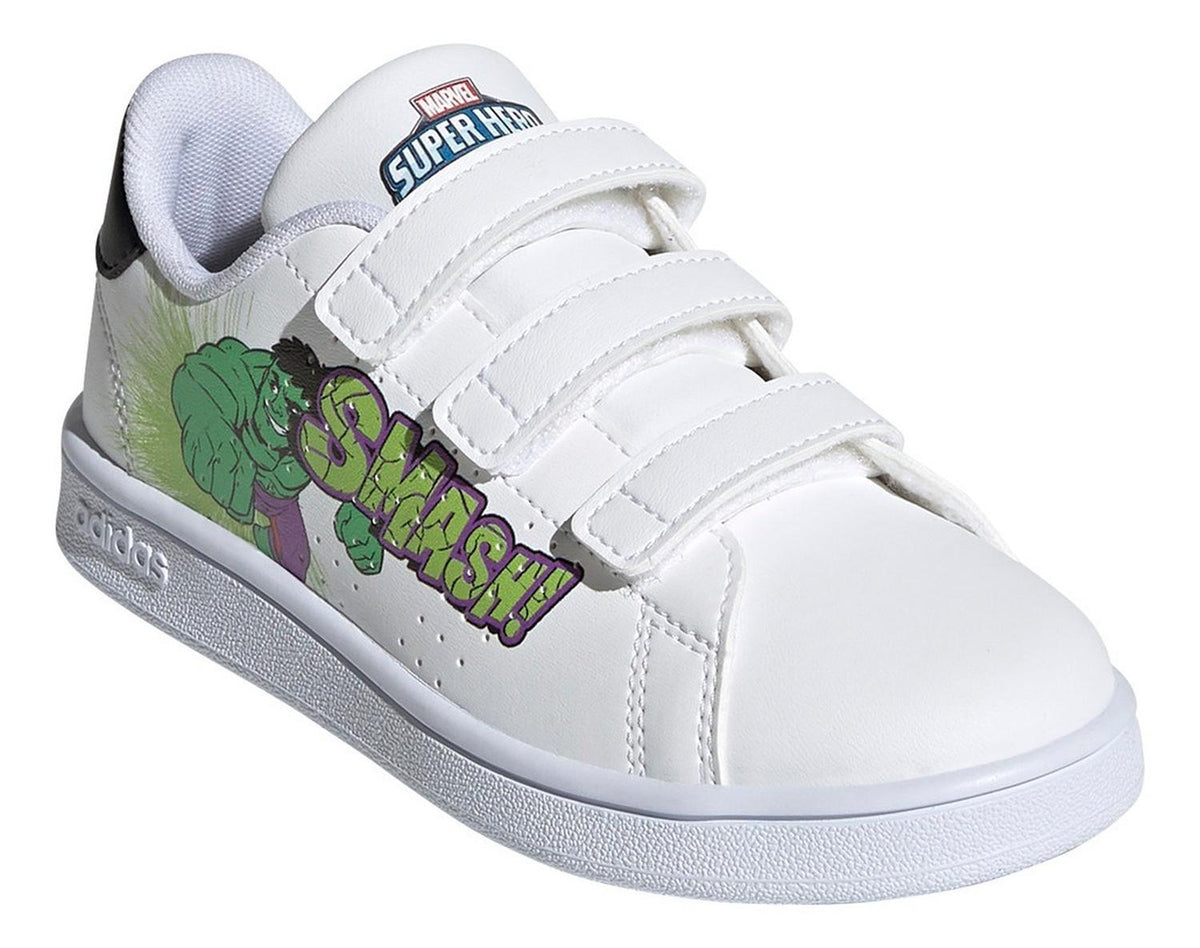 Tenis adidas Marvel Advantage Niño Blanco [add1870], foto 3 de 8
