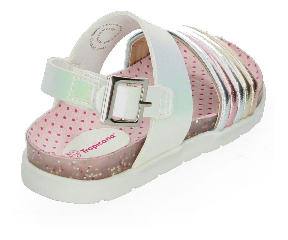 Sandalias Tropicana Para Niña 17203 Blanco [tro1241], foto 4 de 10