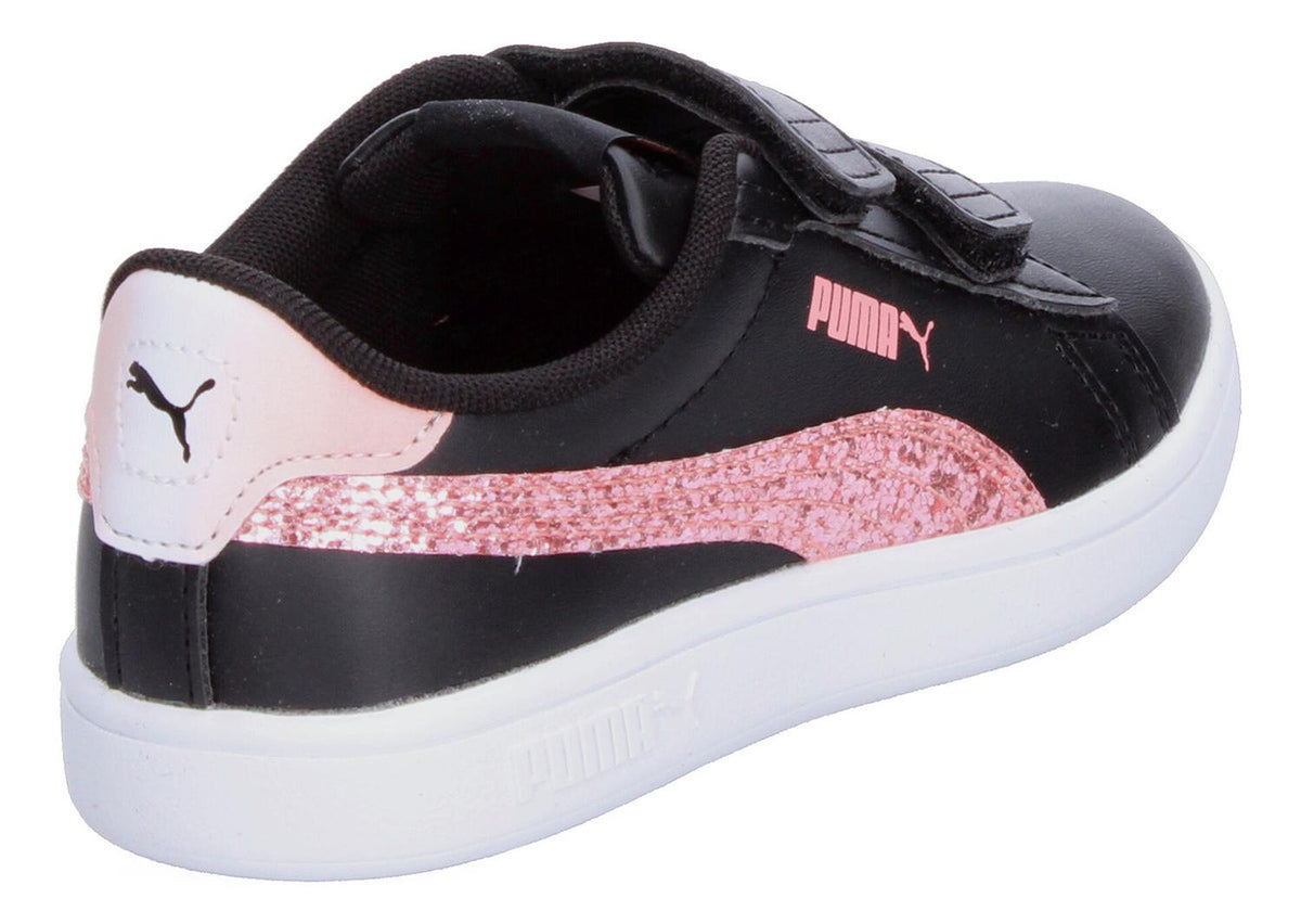 Tenis Puma Smash 3.0 L Negro Para Niña [pum929], foto 5 de 10