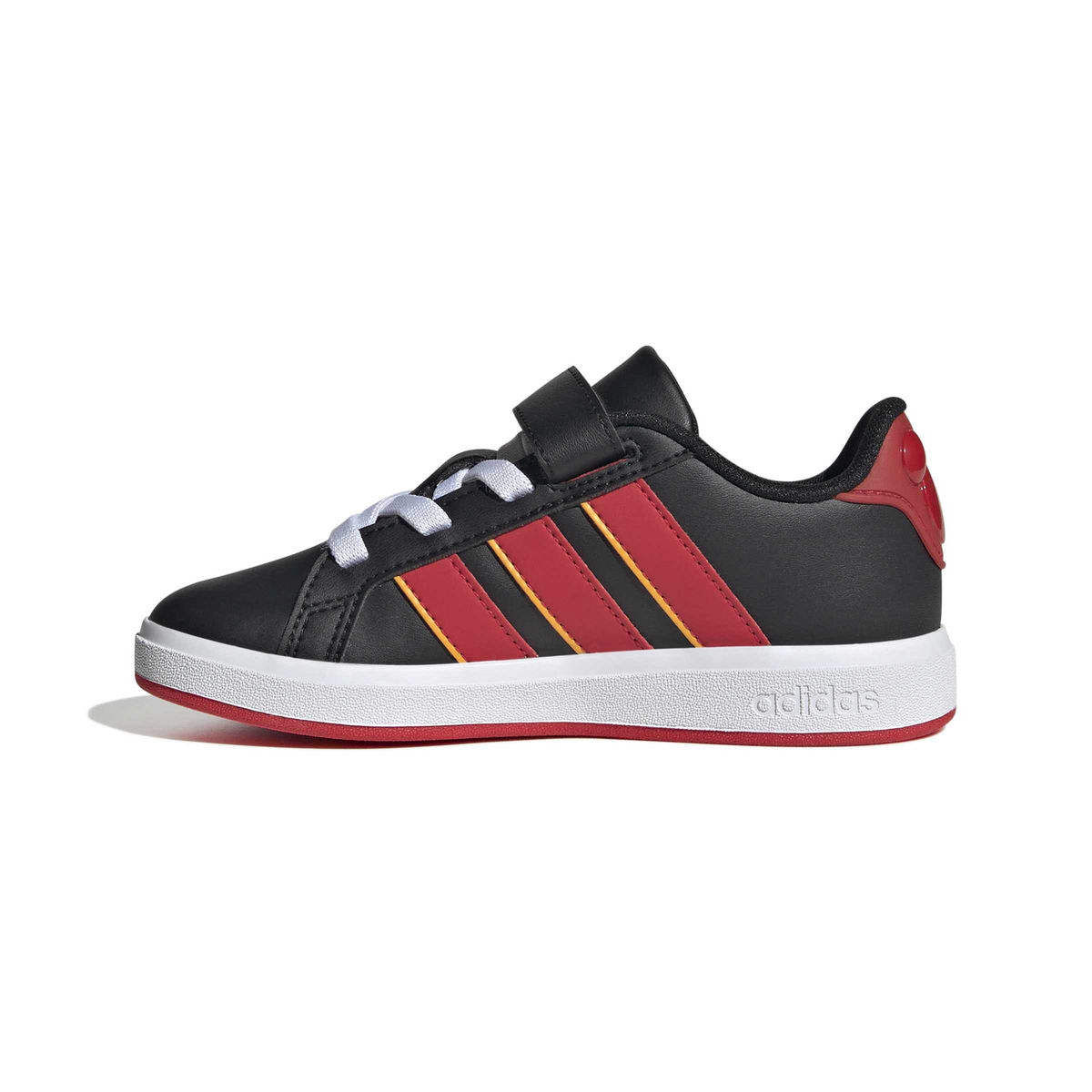 Tenis Adidas Mickey Grand Court Niño Negro Casual Infantil T16-22, foto 4 de 10