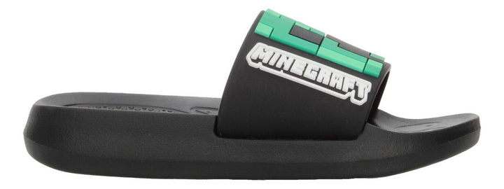Sandalias Minecraft Negro Para Niño [mif13]