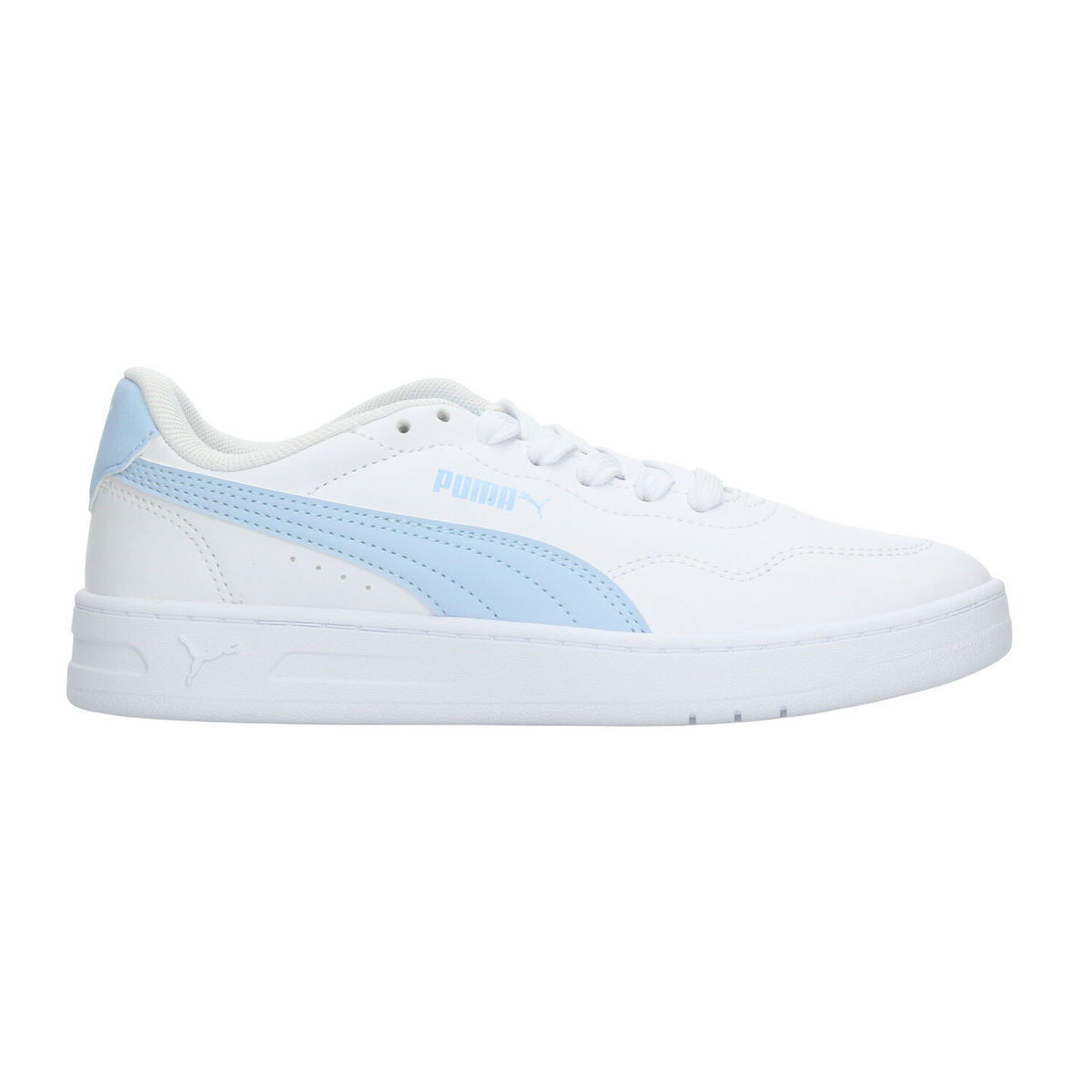 Tenis Puma Court Lally Dama Blanco Casual Cintas Mujer, foto 1 de 10