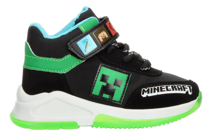 Tenis Minecraft Negro Para Niño [mif4]