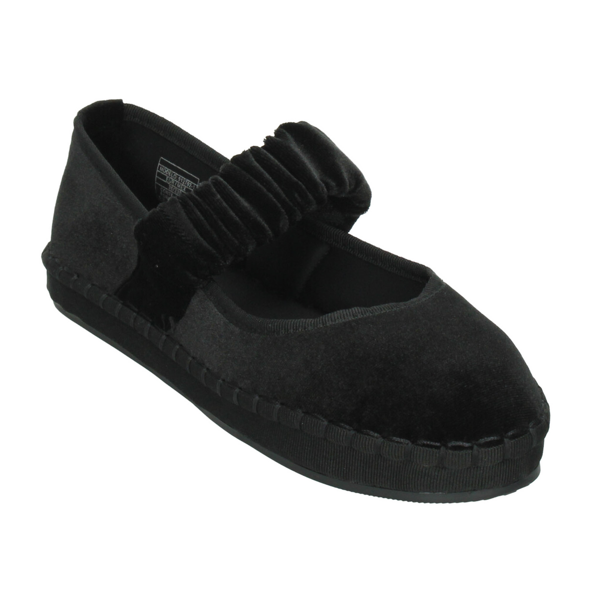 Flats Berlin Dama Negro Casual Gamuza Cómodo Mujer, foto 4 de 10