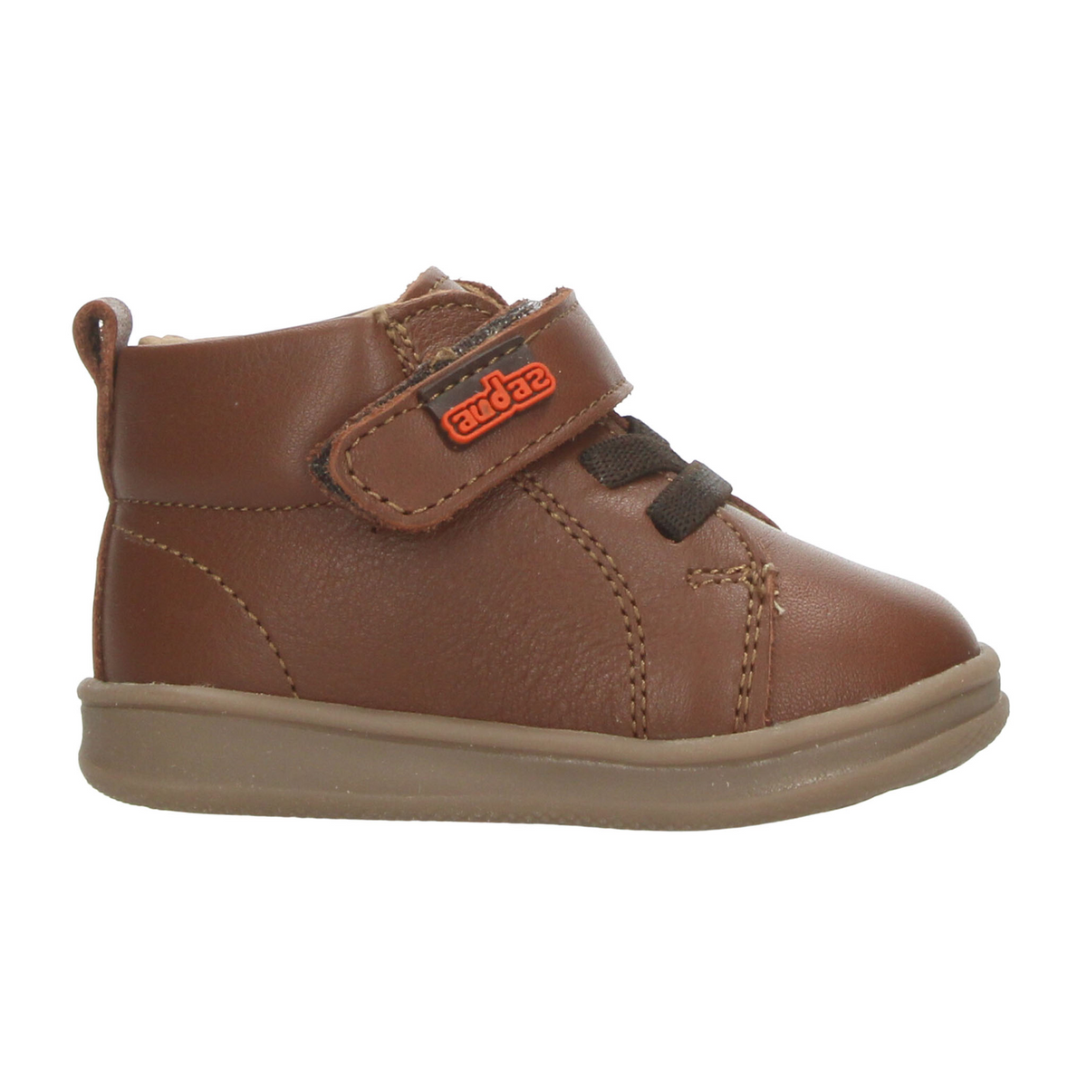 Bota Coqueta Niño Café Casual Cinta Adhesiva Infantil T11-14, foto 10 de 10