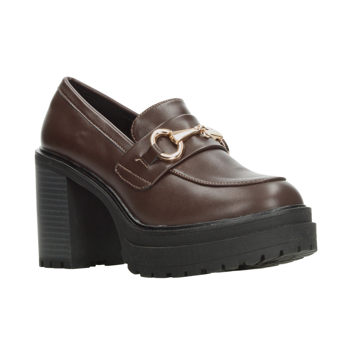 Zapato Ozono Dama Café Tacón Para Mujer, foto 2 de 10