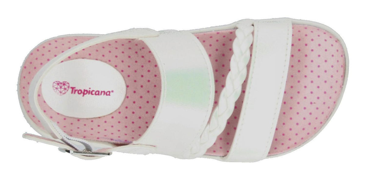 Sandalias Tropicana Para Niña 17204 Blanco [tro1226], foto 8 de 10