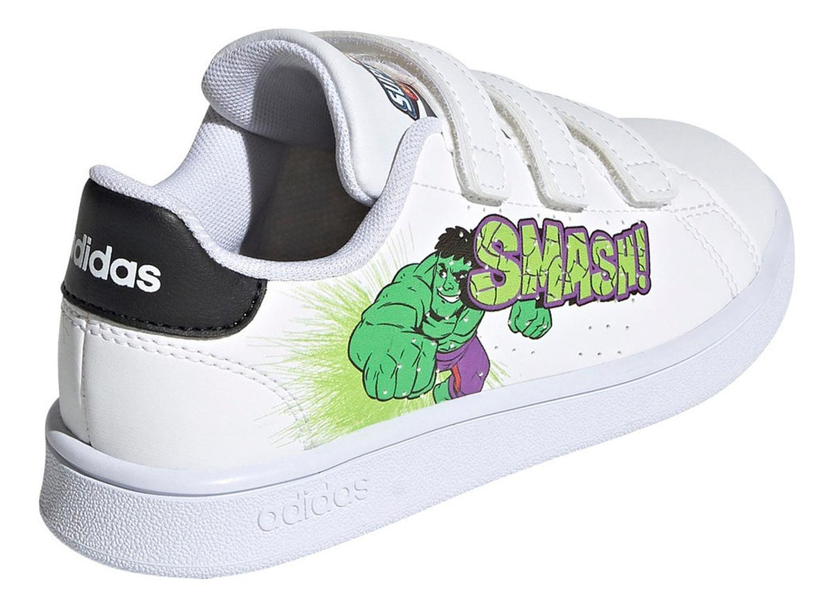 Tenis adidas Marvel Advantage Niño Blanco [add1870], foto 4 de 8