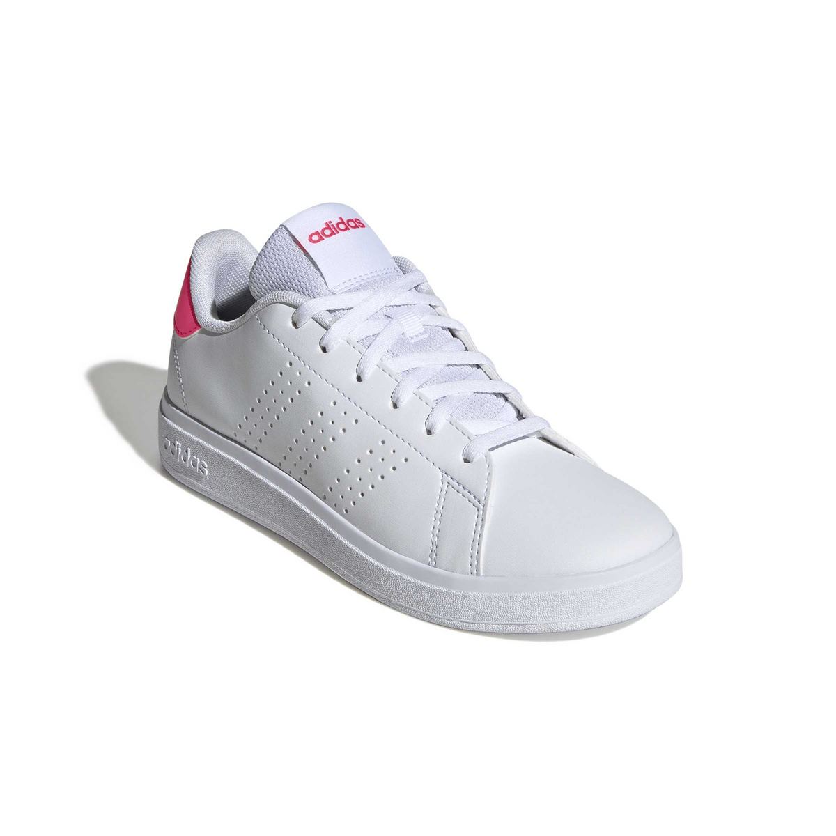 Tenis Adidas Advantage Base 2.0 Niña Blanco Escolar Infantil T22-26, foto 2 de 10