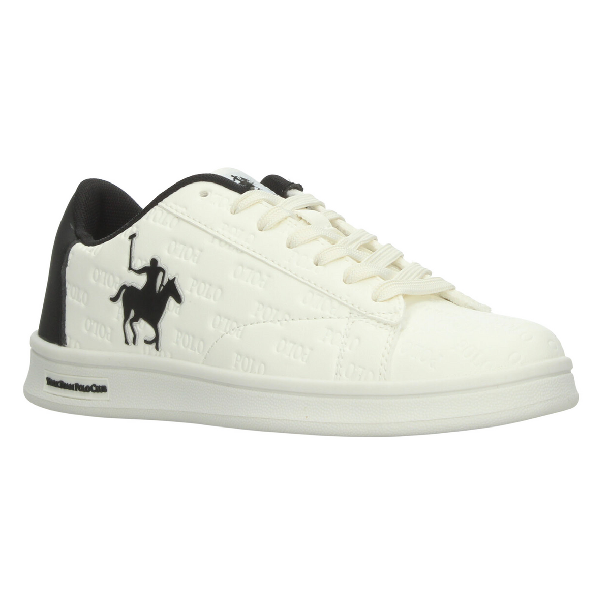 Tenis Polo Dama Off White Negro Casual Para Mujer, foto 2 de 10