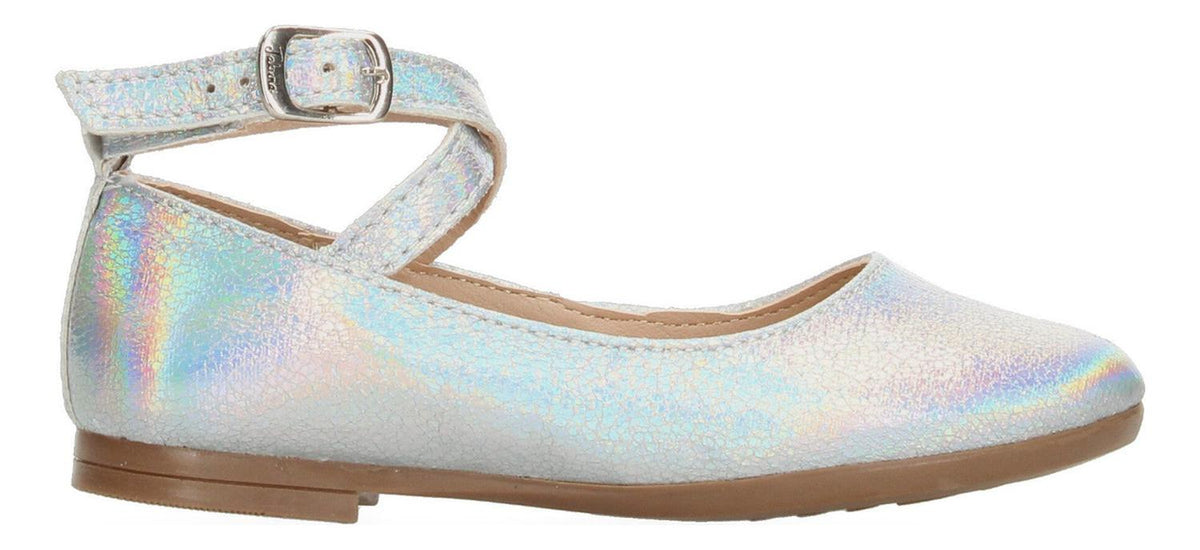 Flats Jakuna Niña Plateado Casual Infantil, foto 1 de 8