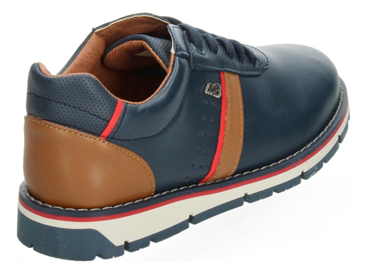 Zapato Casual Mini Burbujas Azul Para Niño [mnb258], foto 4 de 8