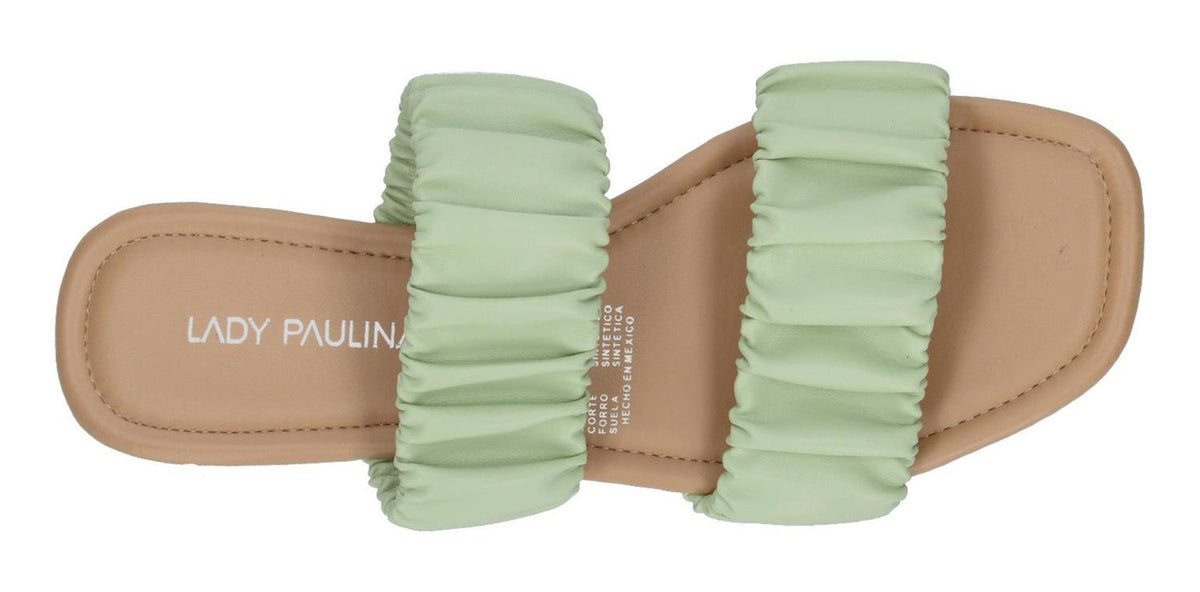Sandalias Paulina Para Mujer 17903 Verde [pau834], foto 8 de 10