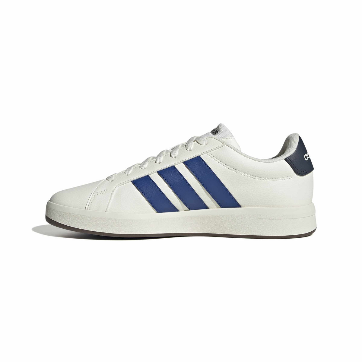 Tenis Adidas Grand Court Base 3.0 Hombre Blanco Casual Cinta Caballero, foto 4 de 10