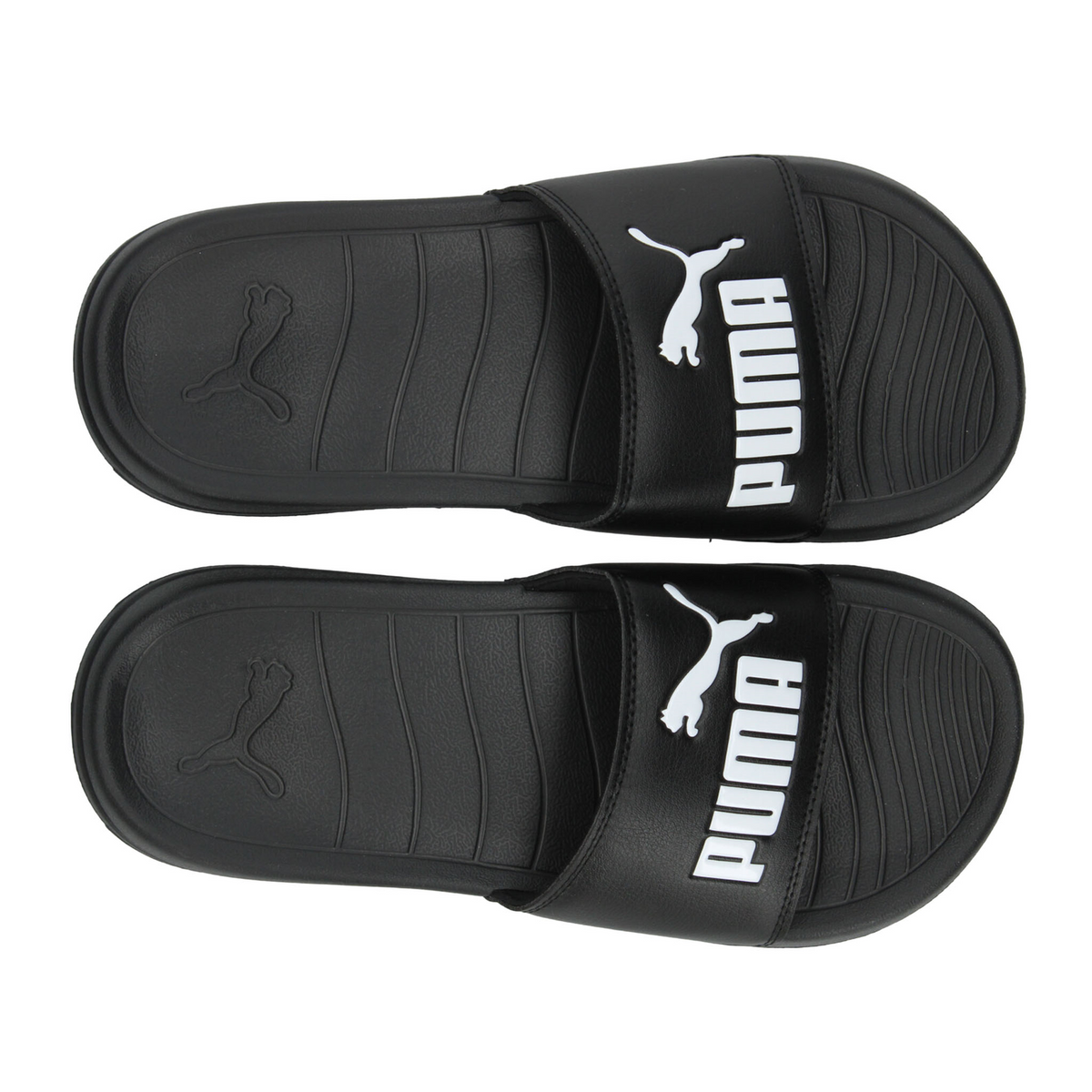 Sandalias Puma Pop Cat 2.0 Niño Negro Ducha Playa Casual Infantil T22-26, foto 10 de 10