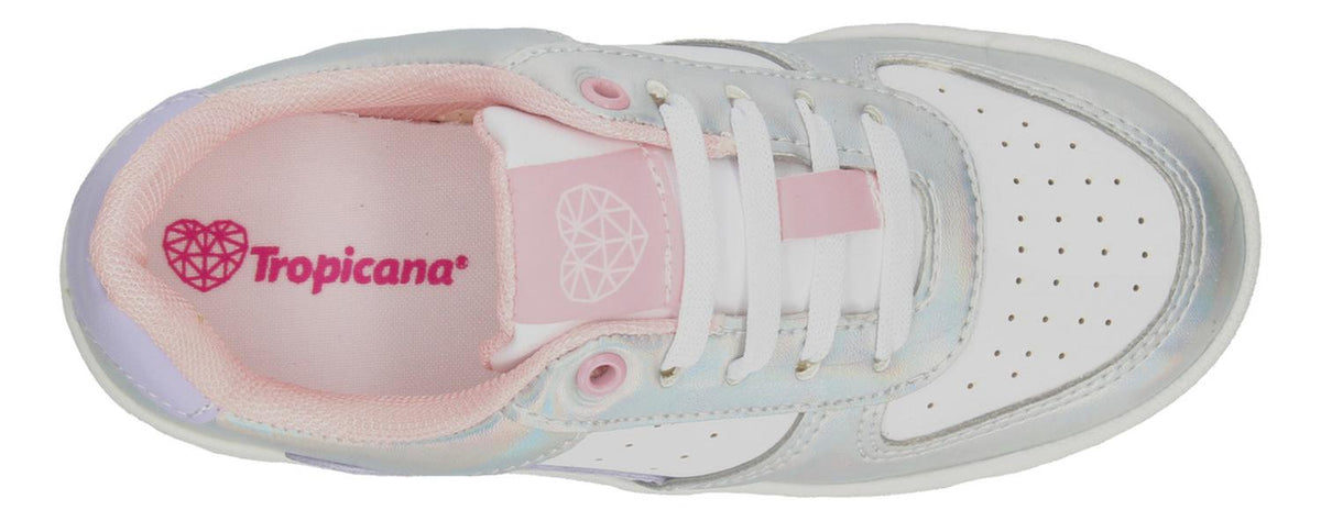 Tenis Tropicana Plateado Para Niña [tro1320], foto 7 de 7