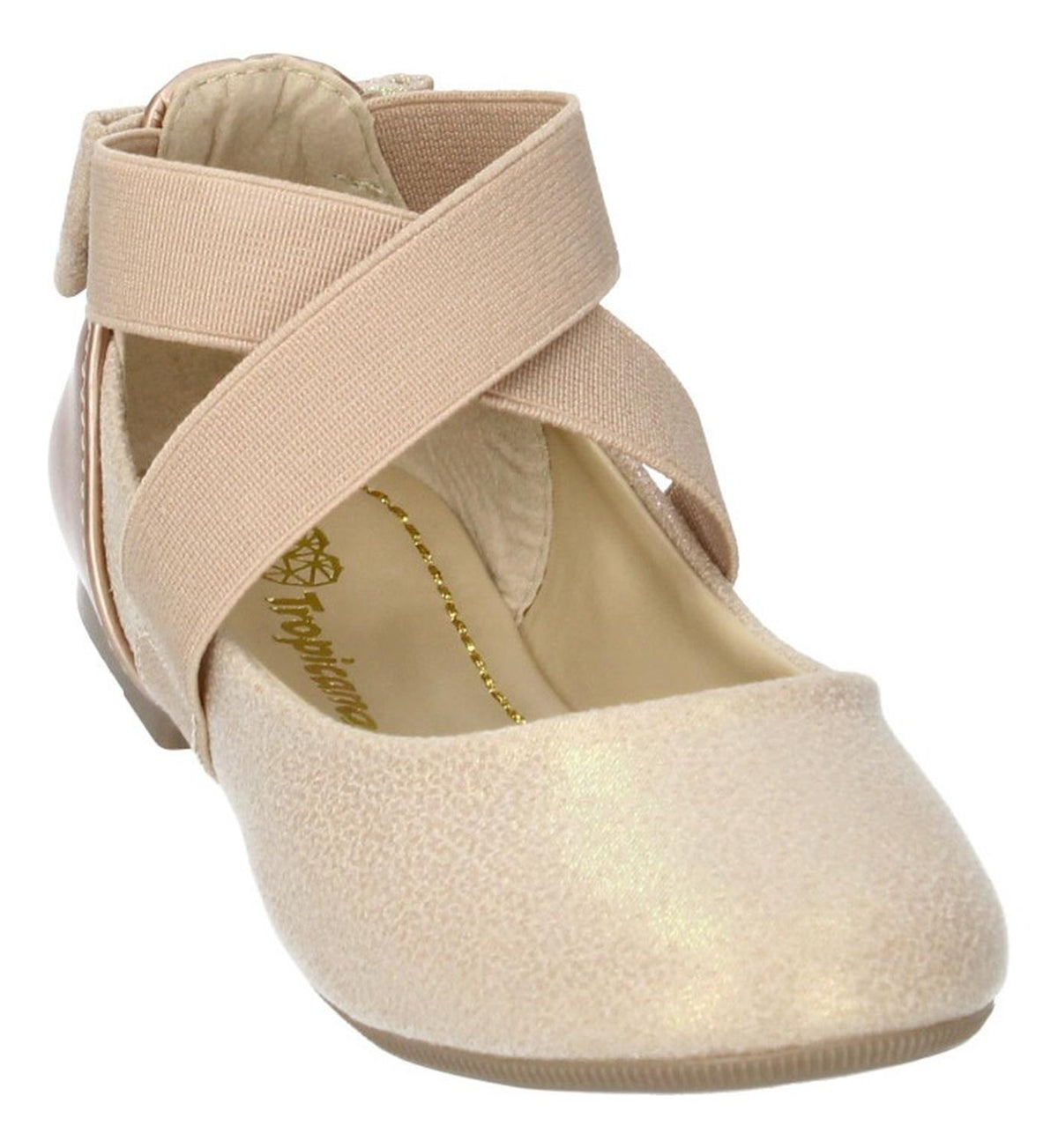 Balerina Flat Tropicana Para Niña 46028 Bronce [tro1025], foto 3 de 6