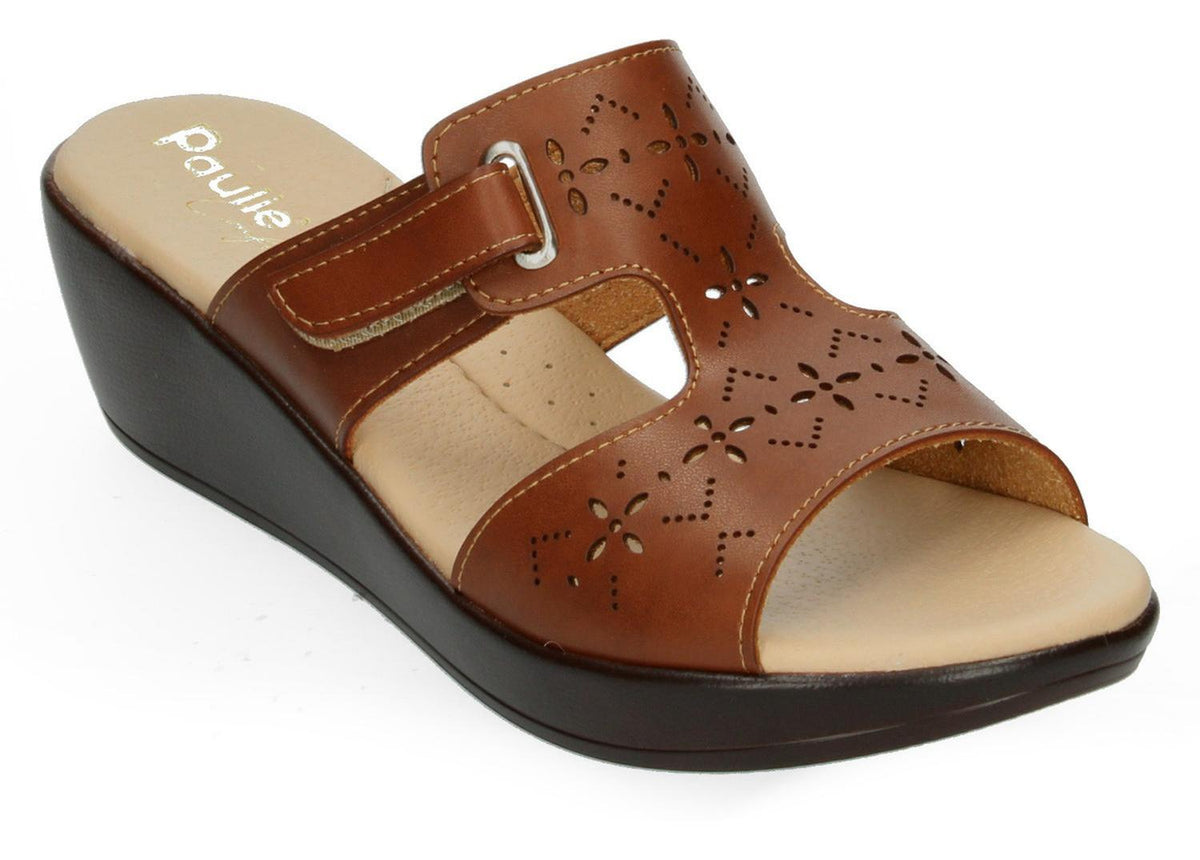 Sandalias Paulie Para Mujer 2678 Cafe [ple185], foto 5 de 10