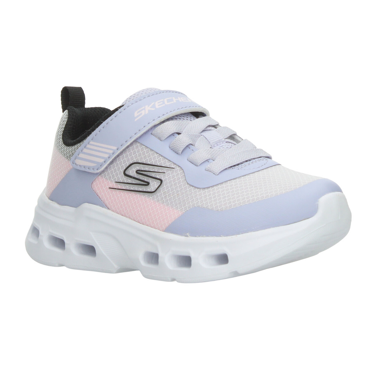 Tenis Skechers Glide Step Niña Lavanda Deportivo Infantil T17-22, foto 2 de 10