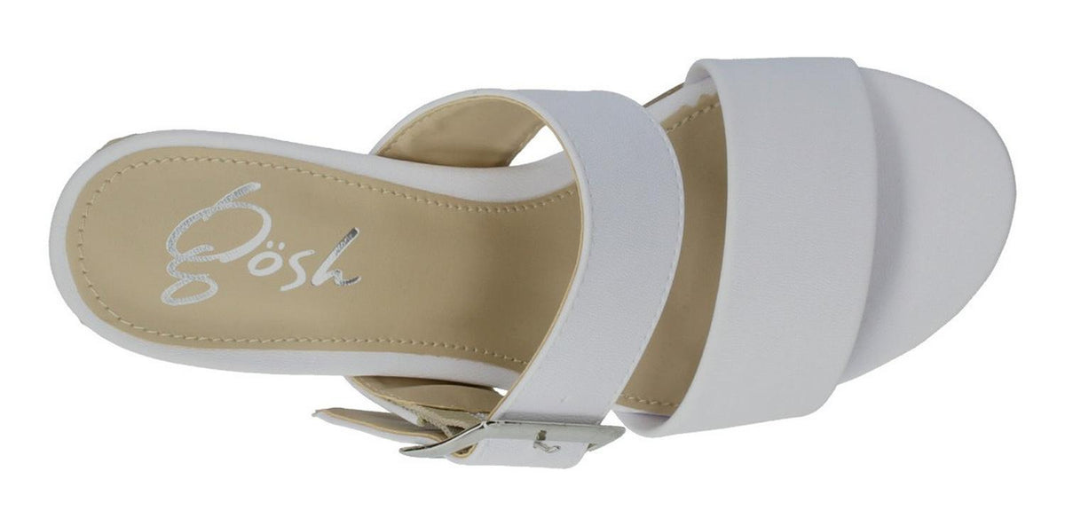 Sandalias Gosh Para Mujer 0h857-01 Blanco [gos814], foto 5 de 6