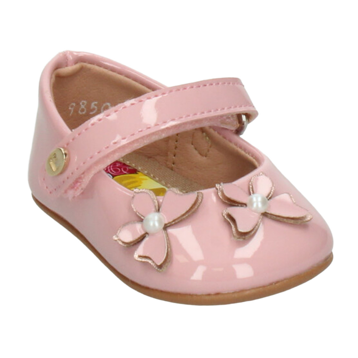 Flat Coqueta Niña Rosa Casual Cinta Adhesiva Infantil T10-12, foto 4 de 10