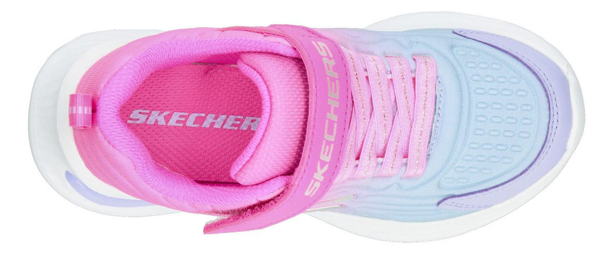 Tenis Niña Skechers Color Rosa Con Velcro Y Cintas Elasticas, foto 7 de 9
