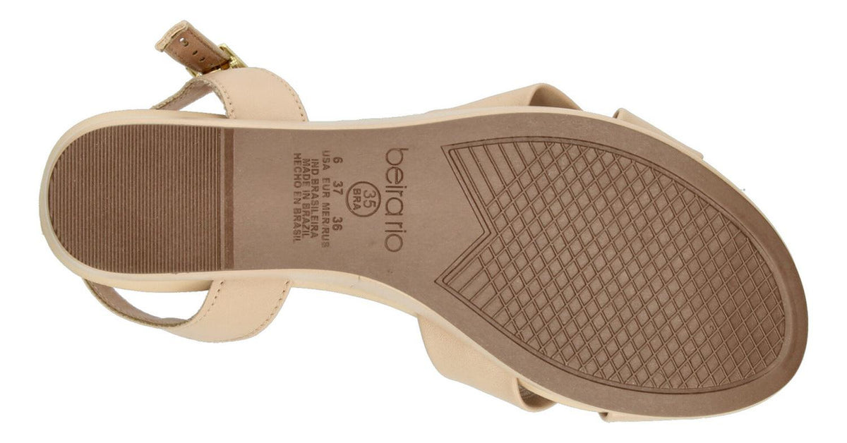 Sandalias Beira Rio Beige Para Mujer [bei70], foto 9 de 10