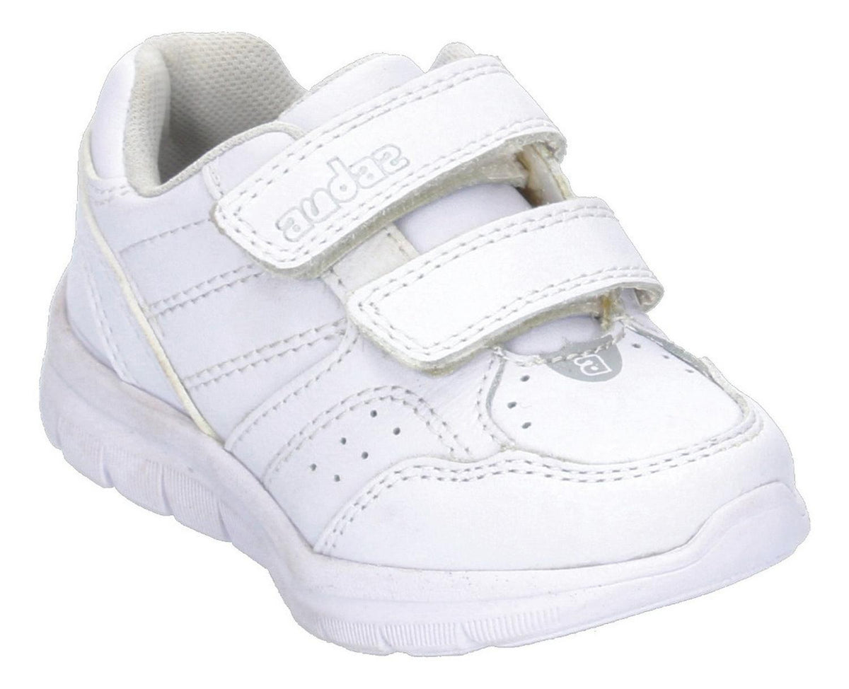 Tenis Escolar Coqueta Para Niño 150707-b Blanco [cta846], foto 4 de 10