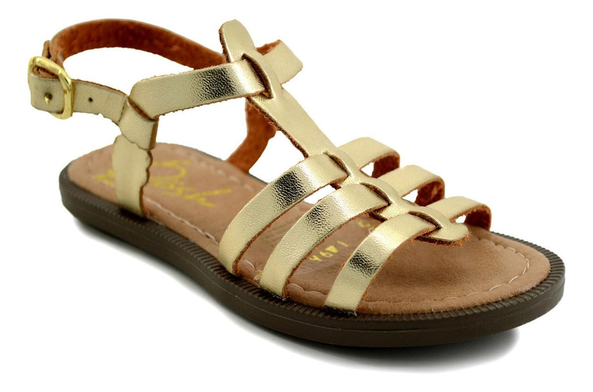 Sandalia Gosh Para Niña 1496k-01 Dorado [gos713], foto 3 de 6