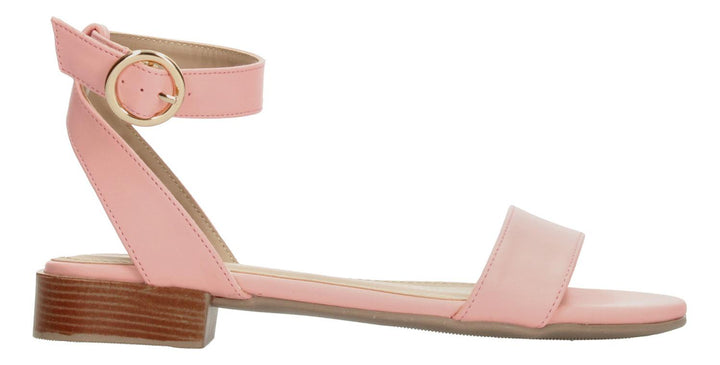 Sandalias Gosh Rosa Con Hebilla Ajustable Para Mujer