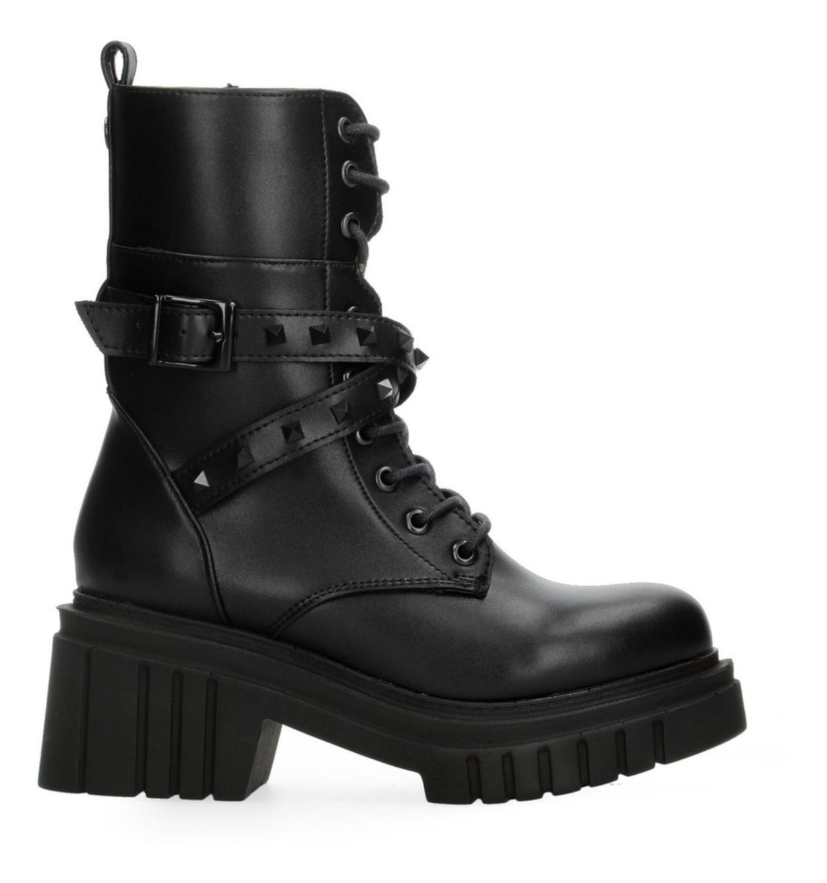 Bota Efe Plataforma Chunky Negro Para Mujer [efe1028], foto 3 de 11