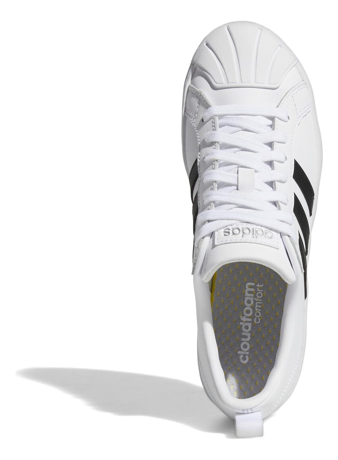 Tenis Casual adidas Court Low Con Cintas Blanco Dama Mujer, foto 7 de 8