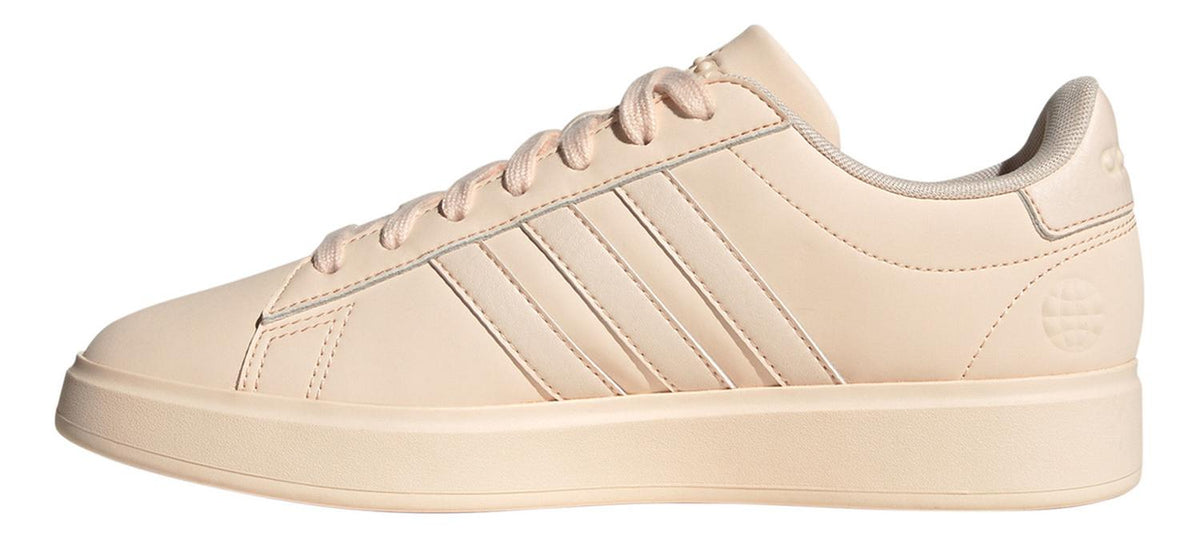 Tenis Casual adidas Grand Court 2.0 Color Beige Mujer Dama, foto 2 de 7