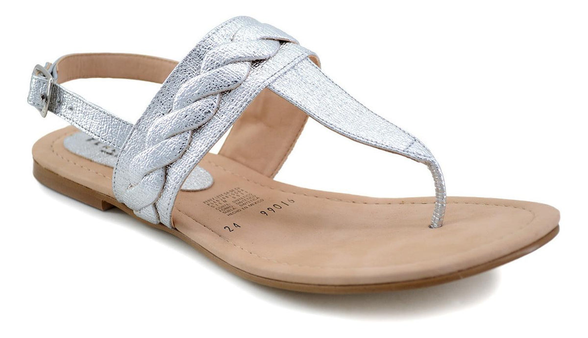 Sandalias Perez Lete Para Mujer 99016 Plateado [plt143], foto 3 de 6
