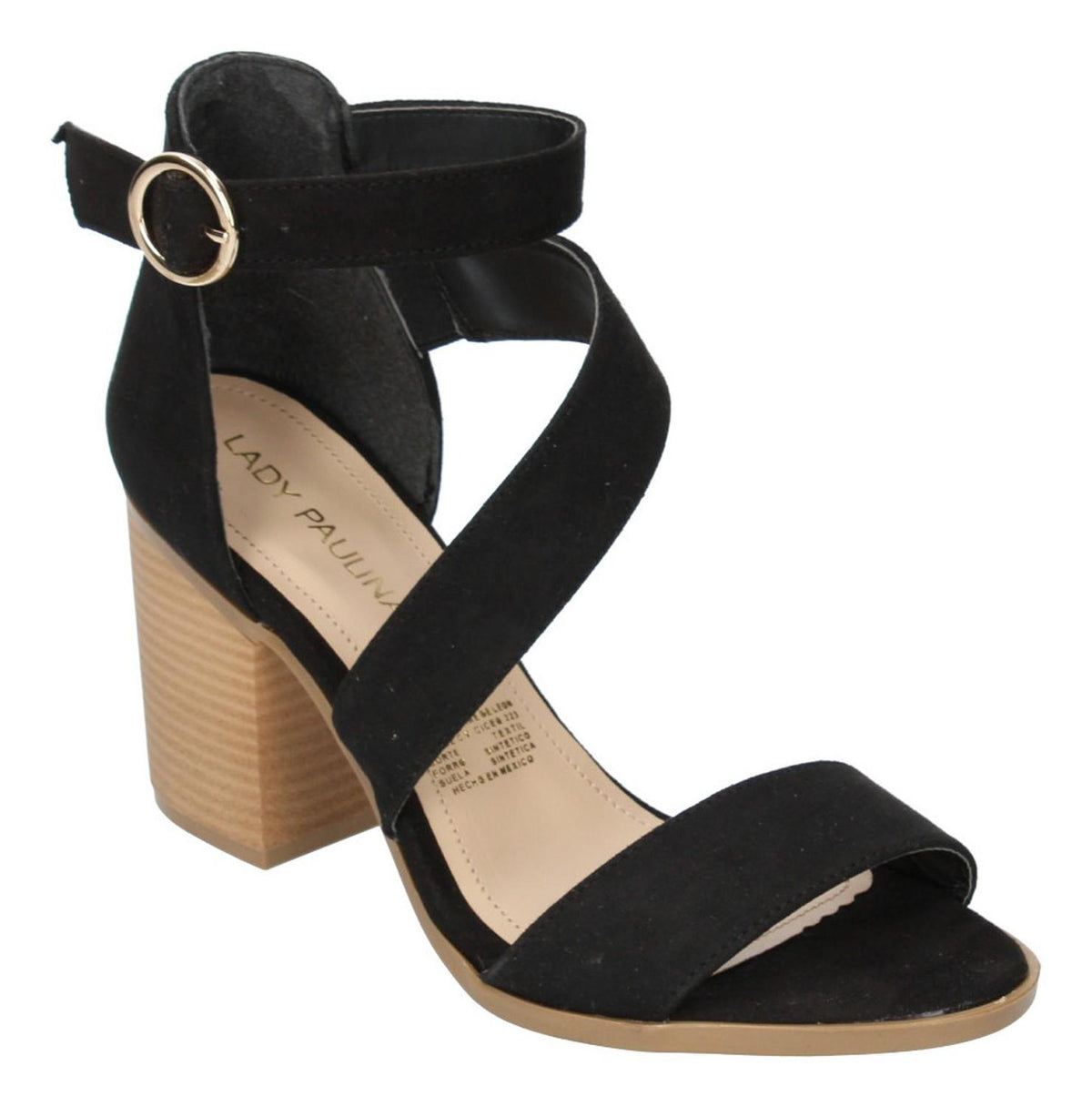 Sandalias Paulina Para Mujer 89020 Negro [pau747], foto 3 de 6