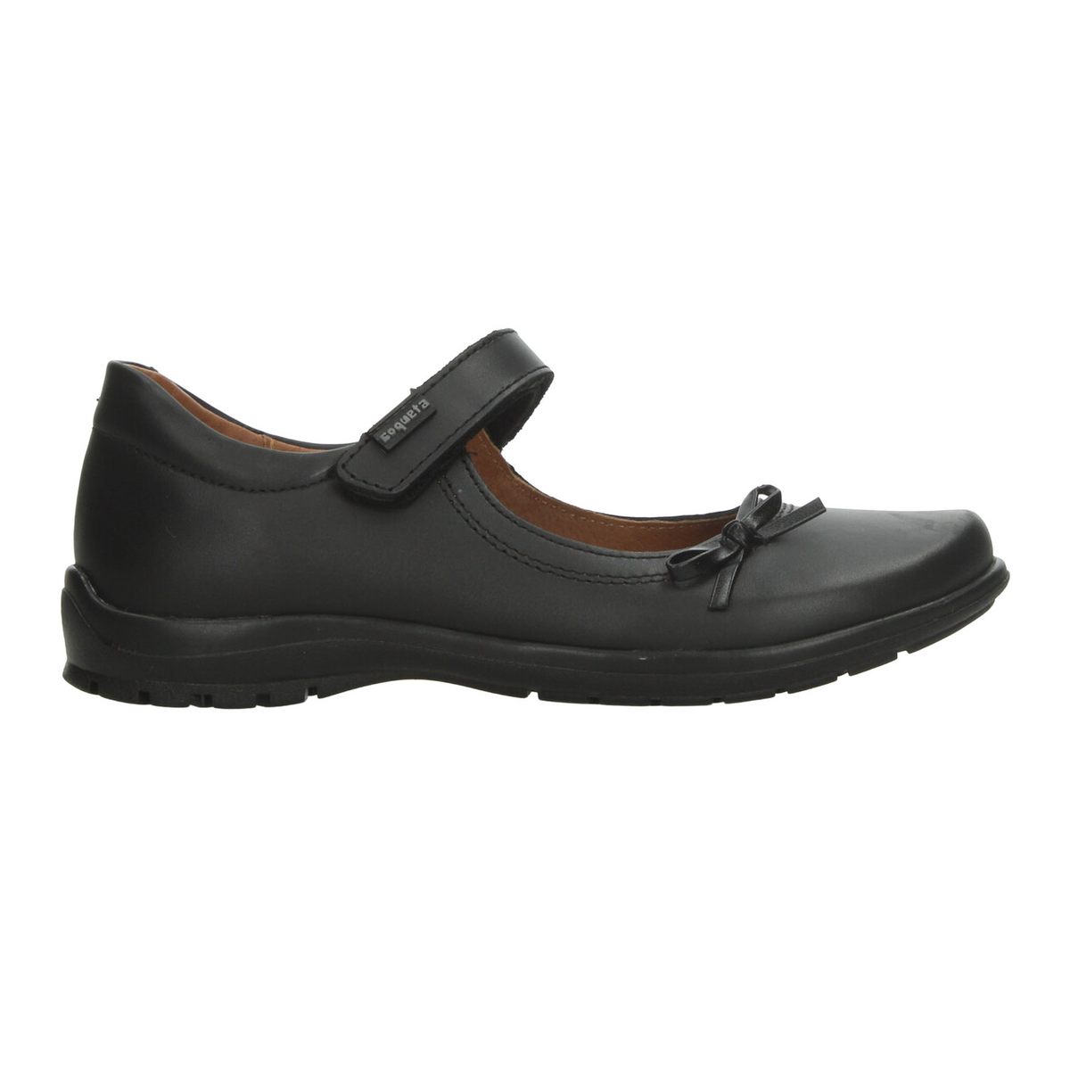 Zapato Escolar Coqueta Niña Negro Escolar Infantil T22-27, foto 1 de 10