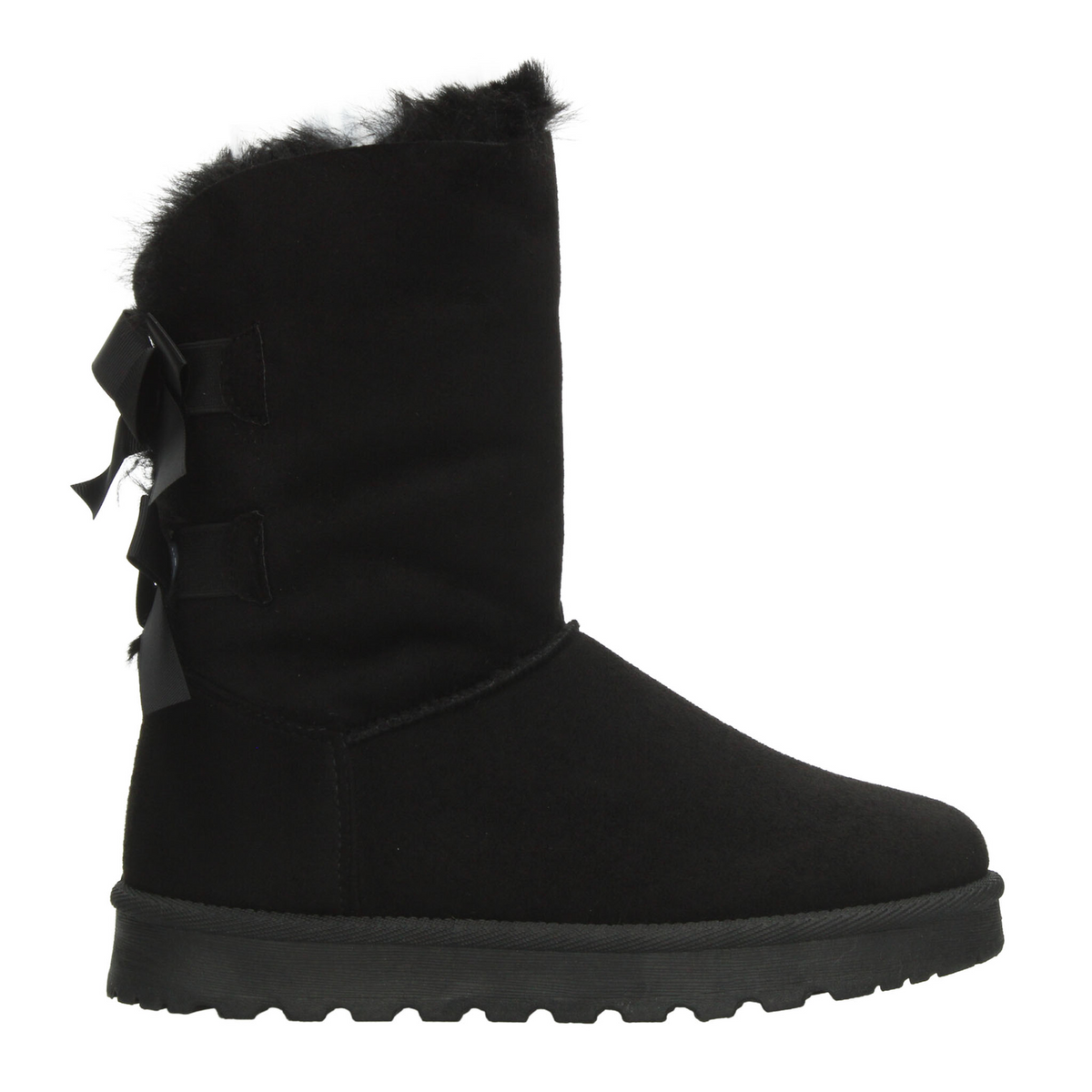 Botas Berlin Dama Negro Casual Invierno Peluche Mujer, foto 10 de 10