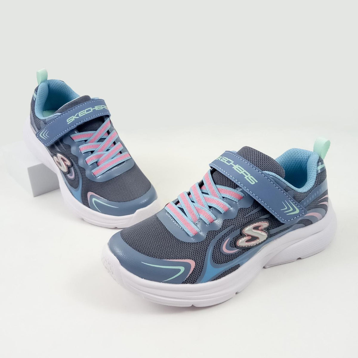 Tenis Skechers Gris Para Niña [ske862], foto 2 de 7
