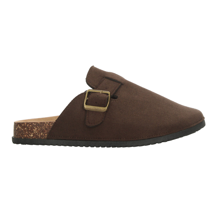Zapato Berlin Dama Café Zueco Casual Slip On Mujer