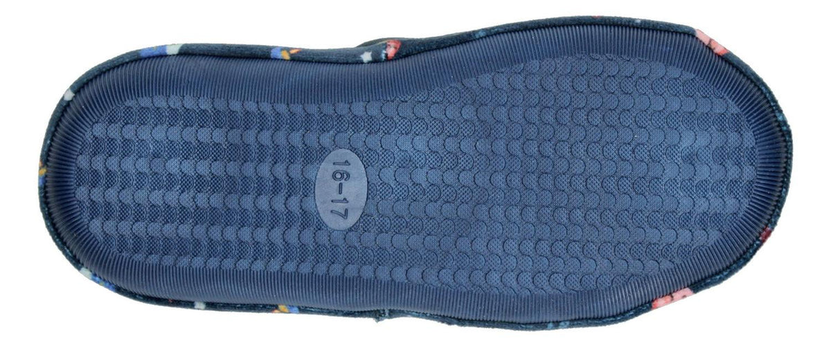 Pantuflas Wafiq Azul Marino Niño Afelpada Comoda Espacial, foto 10 de 10
