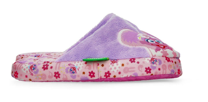Pantuflas Sesamo Niña Lila Cómodo Infantil