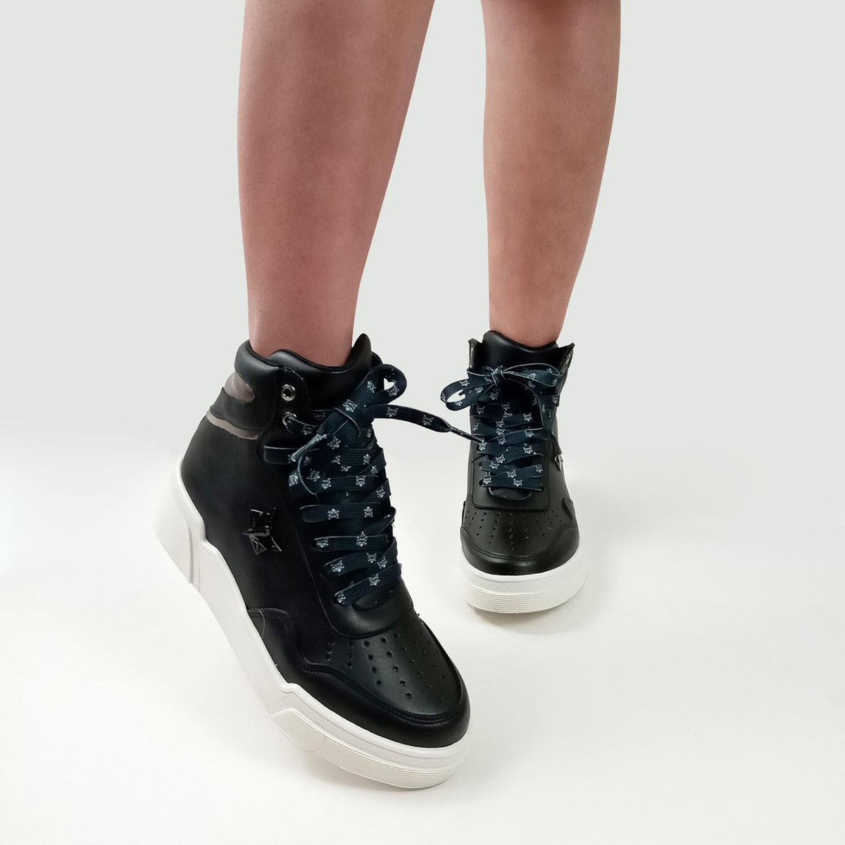 Tenis Bota Efe Negro Para Mujer [efe1050], foto 2 de 9