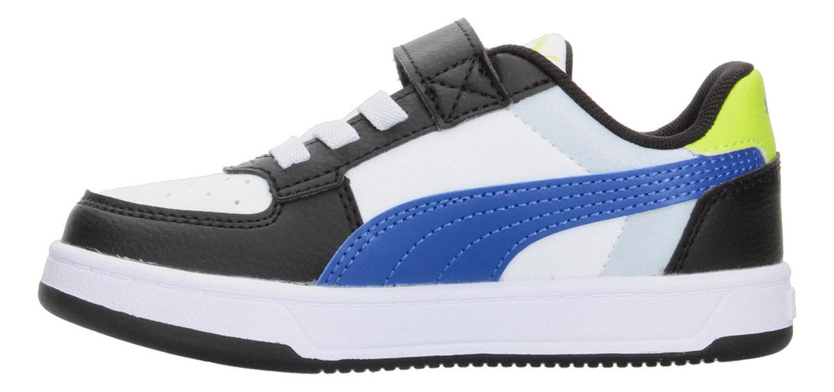 Tenis Puma Caven 2.0 Block Color Negro Con Velcro Para Niño, foto 5 de 7