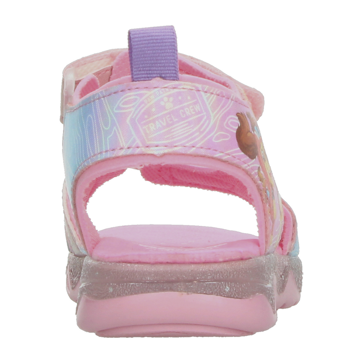 Sandalias Nickelodeon Paw Patrol Niña Rosa Casual Luz Led Infantil T15-18, foto 7 de 10