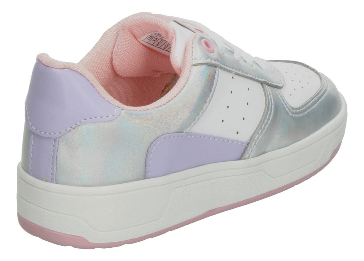 Tenis Tropicana Plateado Para Niña [tro1320], foto 5 de 7